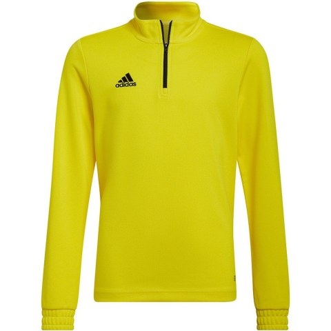 Bluza dla dzieci adidas Entrada 22 Training Top żółta HI2133 128cm Bluza dla dzieci adidas Entrada 22 Training Top żółta HI2133 128cm