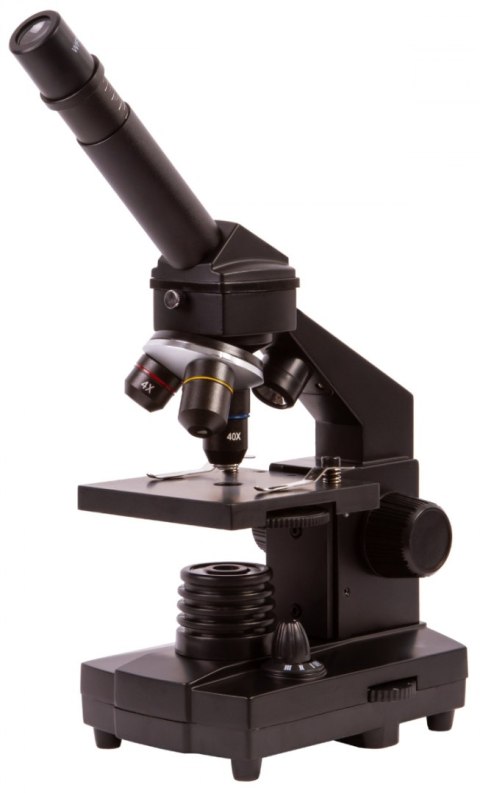Mikroskop Bresser National Geographic o powiększeniu 40-1280 razy z uchwytem do smartfonu