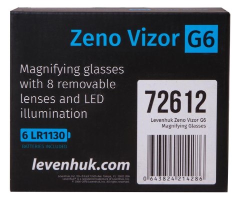 Okulary powiększające Levenhuk Zeno Vizor G6