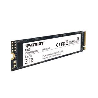 Dysk SSD PATRIOT P300 2 TB P300 (M.2 2280″ /2TB /PCIe NVMe Gen3 x4 /2100MB/s /1650MB/s)