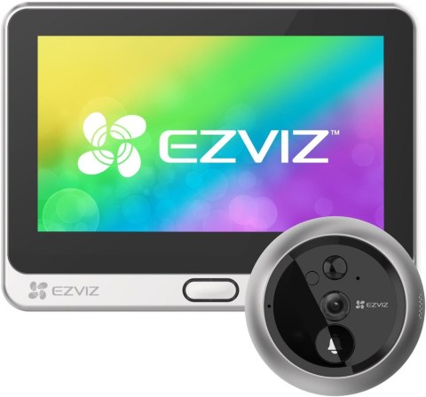 EZVIZ DP2C wideodomofon 2 MP 10,9 cm (4.3") Srebrny EZVIZ DP2C wideodomofon 2 MP 10,9 cm (4.3") Srebrny