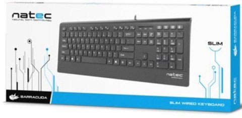 Klawiatura Przewodowa NATEC Barracuda Klawiatura Przewodowa NATEC Barracuda