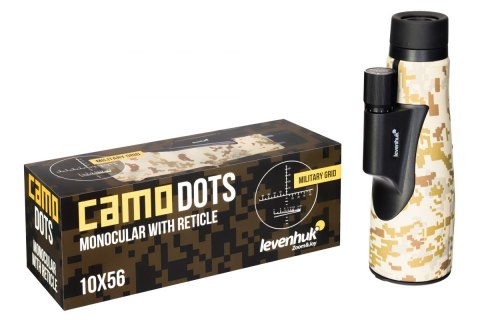 Monokular Levenhuk Camo 10x56 z celownikiem