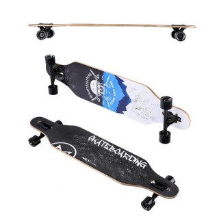 LONGBOARD NILS EXTREME SKULL WOOD SKATE