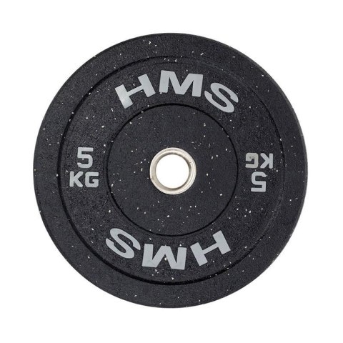 Talerz olimpijski Bumper 5 kg Szary HMS HTBR05 Talerz olimpijski Bumper 5 kg Szary HMS HTBR05