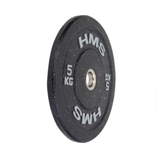 Talerz olimpijski Bumper 5 kg Szary HMS HTBR05