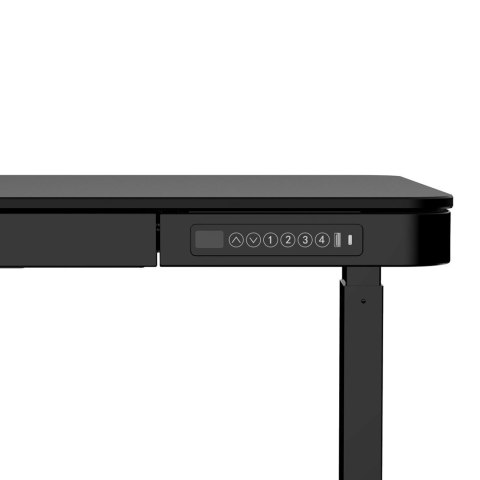 Biurko ACTIVEJET z elektryczną regulacją wysokości 140x70 ET119W-C czarny Biurko ACTIVEJET z elektryczną regulacją wysokości 140x70 ET119W-C czarny