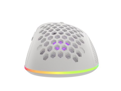 Mysz dla graczy Genesis Krypton 555 8000 DPI RGB Biała gamingowa programowalna Mysz dla graczy Genesis Krypton 555 8000 DPI RGB Biała gamingowa programowalna