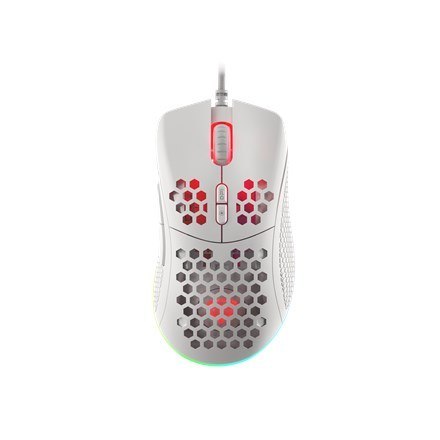 Mysz dla graczy Genesis Krypton 555 8000 DPI RGB Biała gamingowa programowalna Mysz dla graczy Genesis Krypton 555 8000 DPI RGB Biała gamingowa programowalna