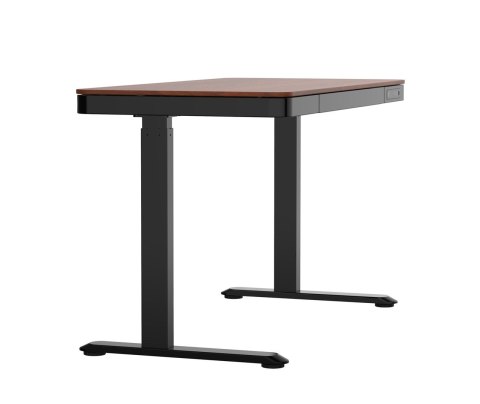 Biurko ACTIVEJET z elektryczną regulacją wysokości 140x70 ET119W-C czarny/orzech