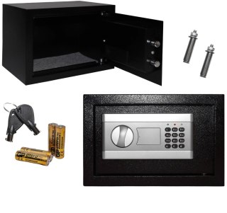 SEJF DOMOWY Z ZAMKIEM ELEKTRONICZNYM SKRYTKA NA KLUCZYK LUB KOD 31X20X20 CM
