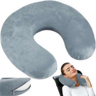 PODUSZKA PODRÓŻNA SZARA P7973