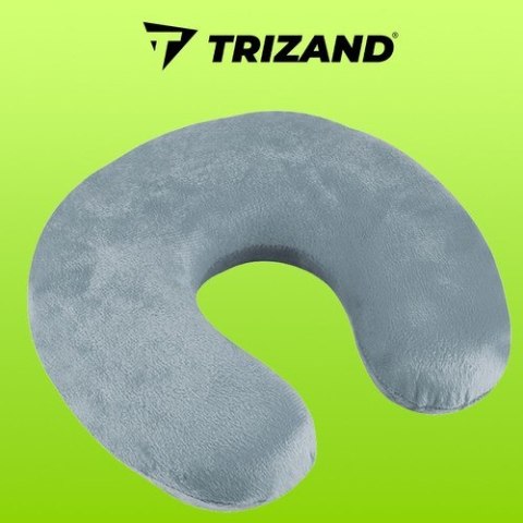 PODUSZKA PODRÓŻNA SZARA P7973