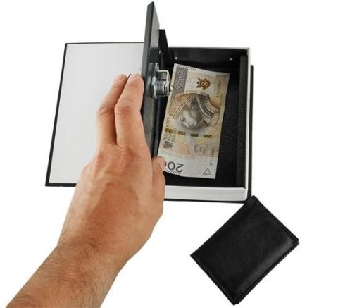 SEJF- KASETKA UKRYTA W KSIĄŻCE 18CMX11,5CM