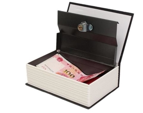 SEJF- KASETKA UKRYTA W KSIĄŻCE 18CMX11,5CM