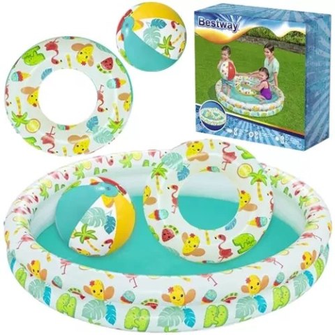 BASEN DMUCHANY 3W1 DLA DZIECI BESTWAY 51124