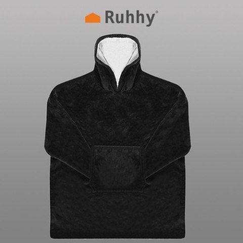 BLUZA XXL - KOC CZARNY BLUZA XXL - KOC CZARNY