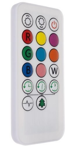 LAMPKA NOCNA RGB Z PILOTEM - KRÓLIK