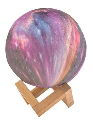 LAMPKA NOCNA KSIĘŻYC 15CM 16 KOLORÓW