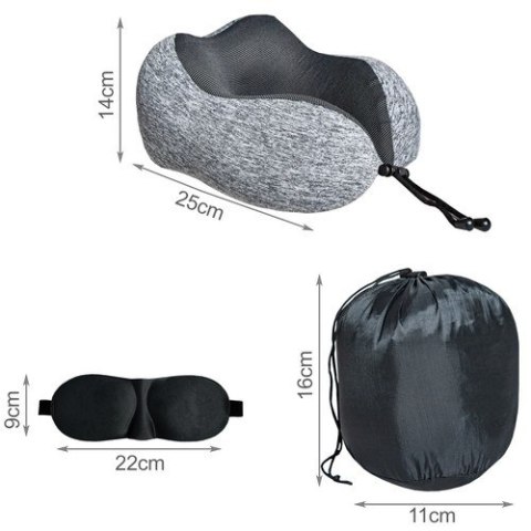PODUSZKA PODRÓŻNA 3D