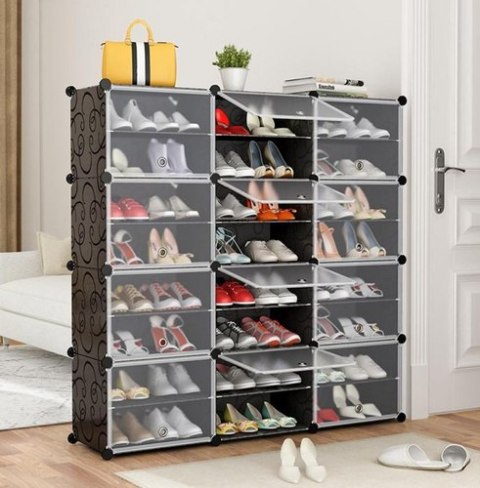 REGAŁ MODUŁOWY NA BUTY - 6 POZIOMÓW