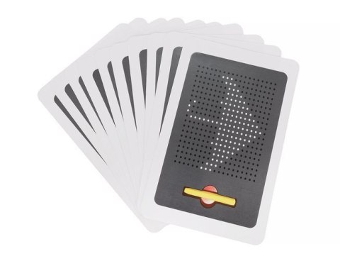 TABLICA + KULKI MAGNETYCZNE + RYSIK Z MAGNESEM