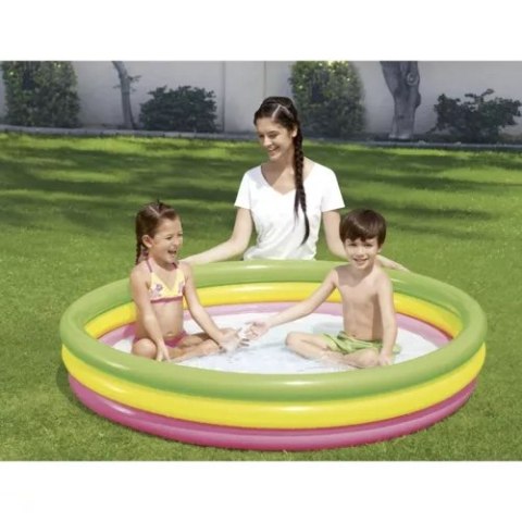 DMUCHANY BASEN TĘCZOWY 152CM BESTWAY 51103