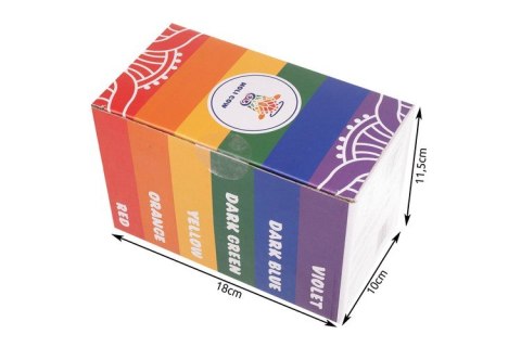 KOLOROWY PROSZEK HOLI- ZESTAW 6X100G