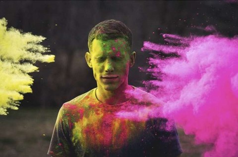 KOLOROWY PROSZEK HOLI- ZESTAW 6X100G