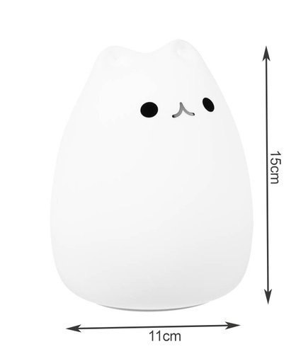 LAMPKA NOCNA LED - KOTEK