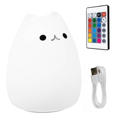 LAMPKA NOCNA LED - KOTEK