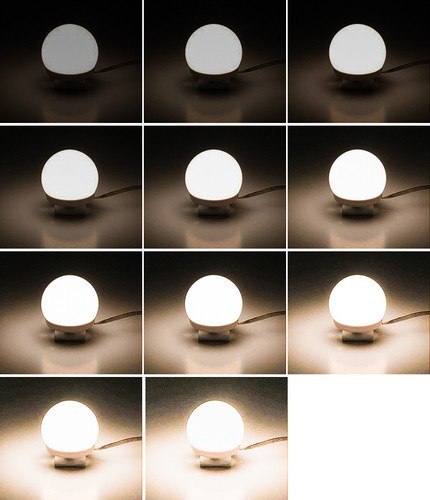 LAMPKI LED NA LUSTRO/ DO TOALETKI- 10SZT.