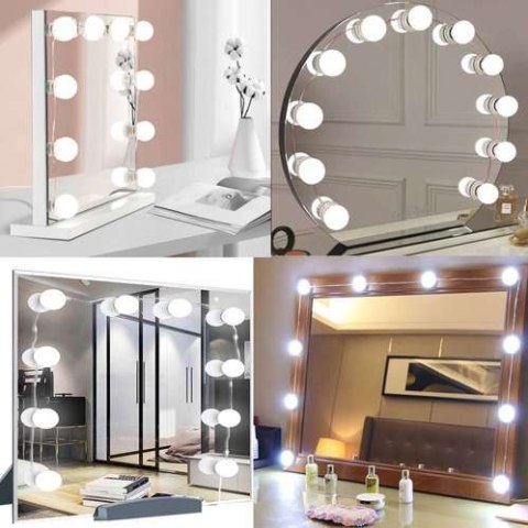 LAMPKI LED NA LUSTRO/ DO TOALETKI- 10SZT.