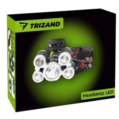 LATARKA CZOŁOWA 5 X LED T6 CREE