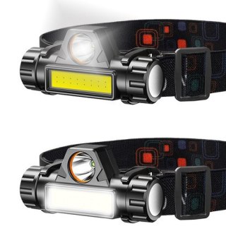 LATARKA CZOŁOWA LED USB L18371