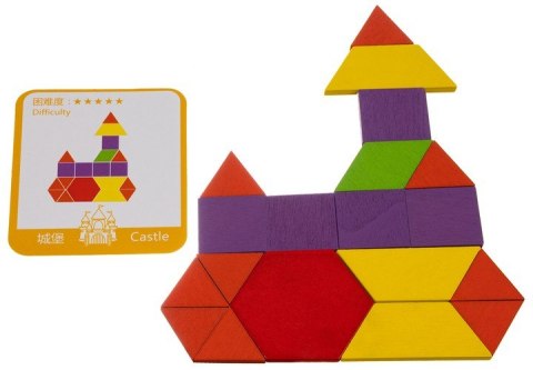 UKŁADANKA EDUKACYJNA- FIGURY GEOMETRYCZNE