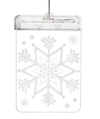 WITRAŻ LED 3D- ŚNIEŻYNKA