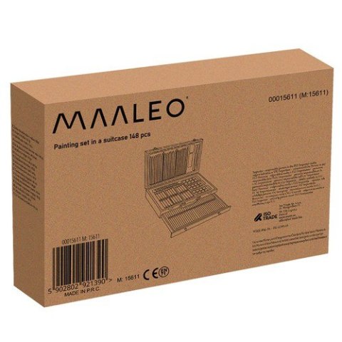 ZESTAW DO MALOWANIA W WALIZCE 143SZT