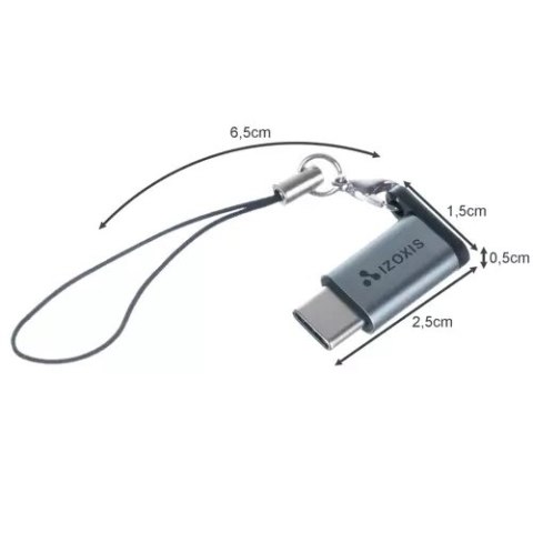 ADAPTER USB-C - USB MICRO B 2.0