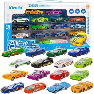 AUTKA KOLOROWE/RESORAKI 1:64- 16SZT. KRUZZEL 20352