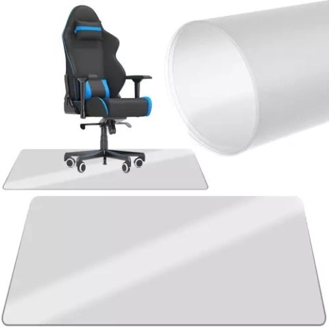MATA OCHRONNA POD KRZESŁO 90X130CM RUHHY - MLECZNA