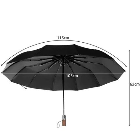 PARASOL SKŁADANY 12 DRUTÓW MALATEC 19368