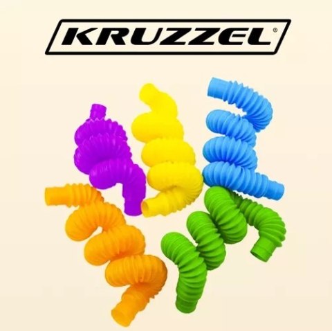 RURKI/ TUBY SENSORYCZNE- 10SZT. KRUZZEL 19739