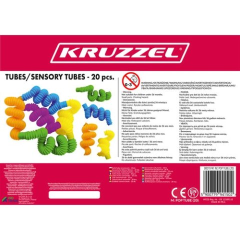 RURKI/ TUBY SENSORYCZNE- 20SZT. KRUZZEL 19741