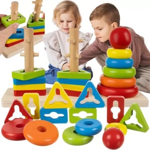 SORTER- UKŁADANKA DREWNIANA KRUZZEL 19870