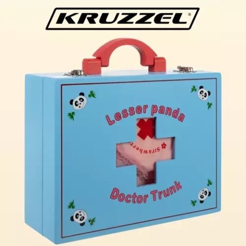 ZESTAW MAŁEGO DOKTORA- DREWNIANY KRUZZEL 19869
