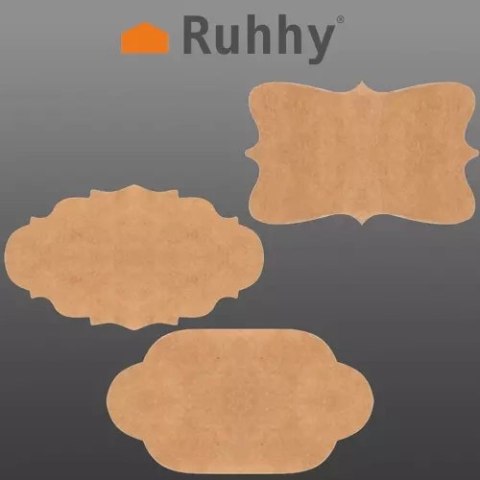 ETYKIETY SAMOPRZYLEPNE- 300SZT. RUHHY 20615