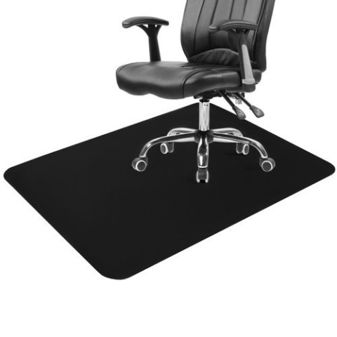MATA OCHRONNA POD KRZESŁO 90X130CM RUHHY - CZARNA