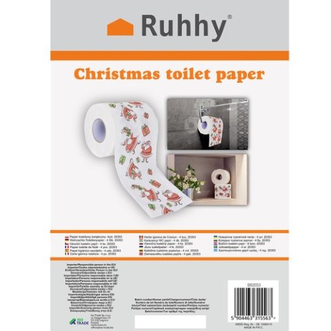 PAPIER TOALETOWY ŚWIĄTECZNY- 4SZT. 20353