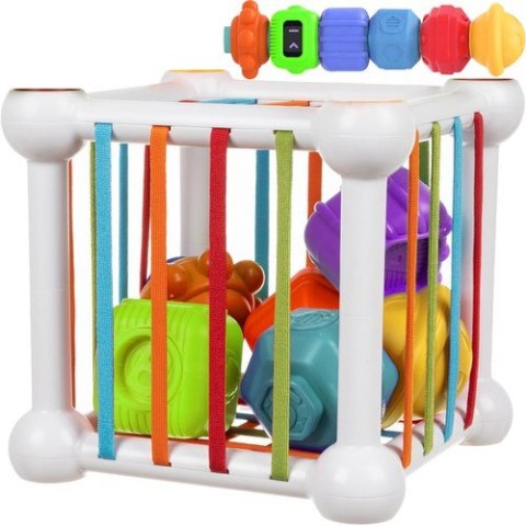 SORTER- KOSTKA SENSORYCZNA KRUZZEL 20377 SORTER- KOSTKA SENSORYCZNA KRUZZEL 20377